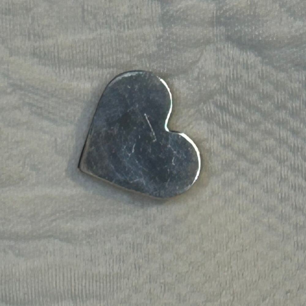 Vintage Sterling Silver 925 Heart Pin